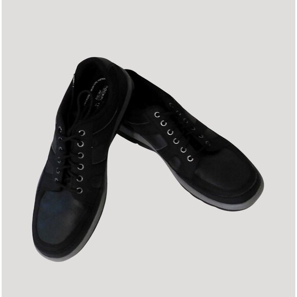 Rockport Mens Get Your Kicks Mudguard Blucher Shoes Size 10 M Black Lightweight - Picture 9 of 10